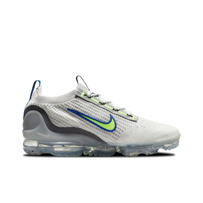 Nike Air Vapormax Flyknit 2021 'White Royal Volt'