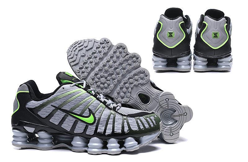 Shox TL “Wolf Grey Lime”