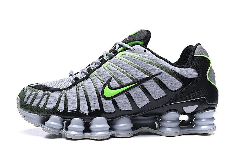 Shox TL “Wolf Grey Lime”